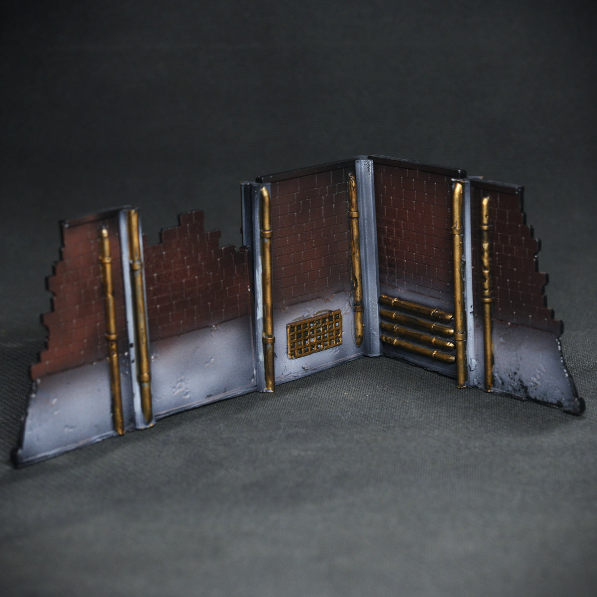 Industrial Sector Starter Ruin - 5 Modular Walls