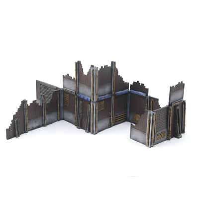 40″ Industrial Wall Set - 19 Modular Wall Elements