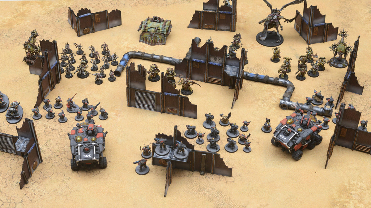 Two Sector Battlefield Bundle – 160″ of Walls