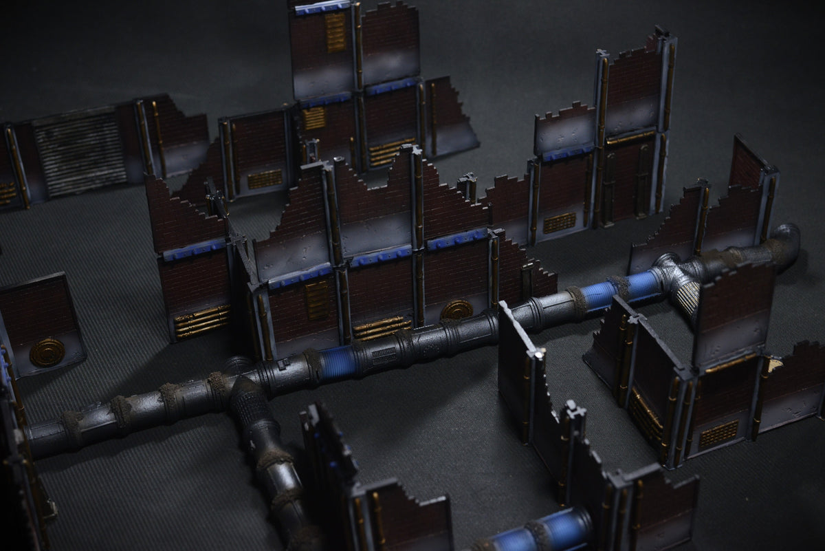 Two Sector Battlefield Bundle – 160″ of Walls