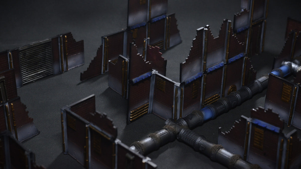 Two Sector Battlefield Bundle – 160″ of Walls