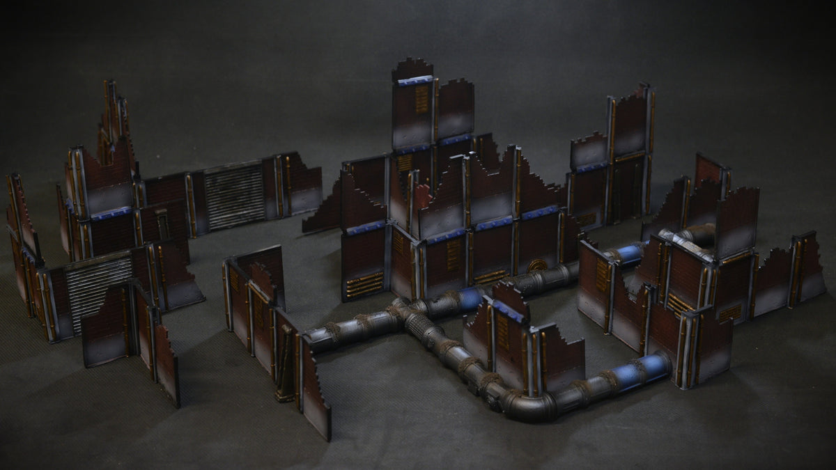 Two Sector Battlefield Bundle – 160″ of Walls