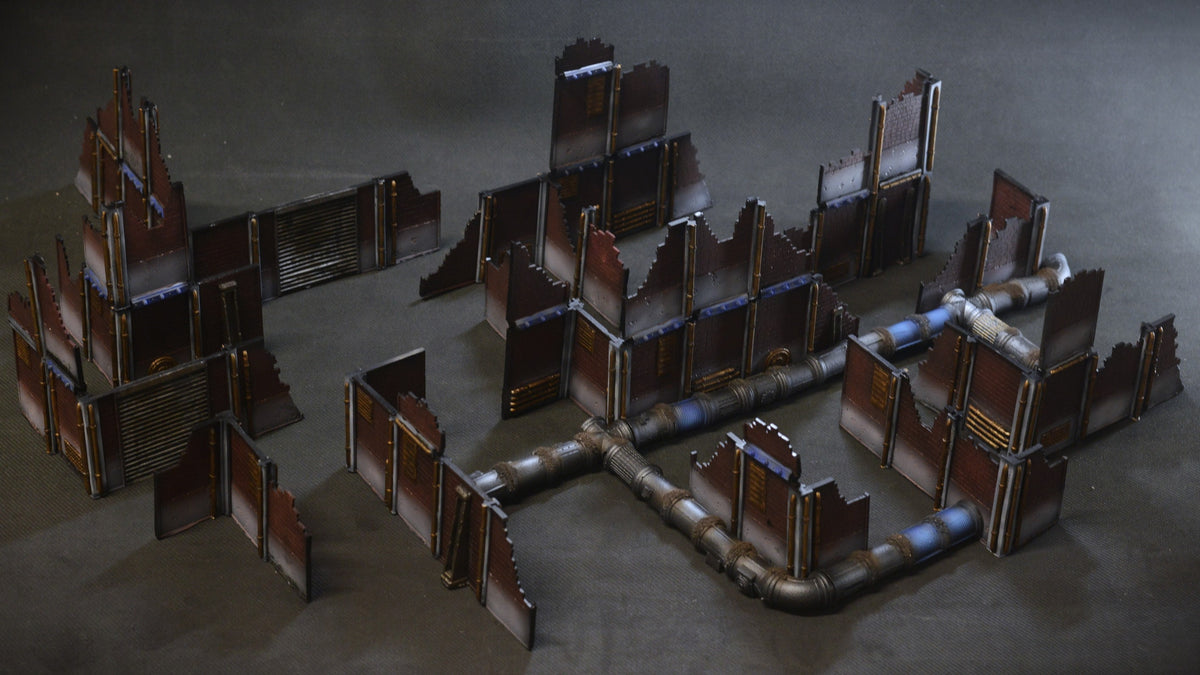 Two Sector Battlefield Bundle – 160″ of Walls